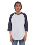 Three-Quarter Sleeve Raglan T-Shirt