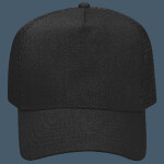 OTTO CAP 5 Panel Mid Profile Mesh Back Trucker Hat