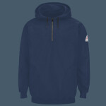 Men's Flame Resistant Quarter-Zip Hooded Sweatshirt