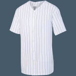 Youth Pinstripe Full-Button Jersey
