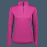 Ladies Attain Wicking 1/4 Zip Pullover