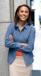 Port Authority® - Ladies Long Sleeve Denim Shirt. L600D 