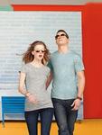 District® - Young Mens Extreme Heather Crew Tee DT1000 